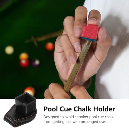 Porte-craie magnétique en cuir idéal pour vos soirées billard