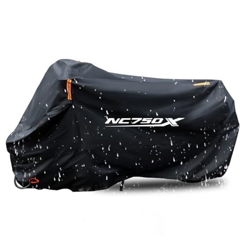 Housse de moto imperméable NC 750X : finie la rouille due à la pluie