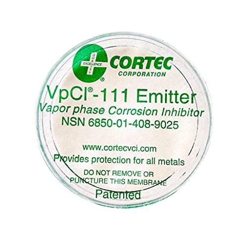 Cortec VpCI-111 Anti Rust VCI Emitter Cup - Protects 11 Cubic feet - 2 Year Corrosion Protection (1 Unit) by Cortec - Used condition - US$14.49