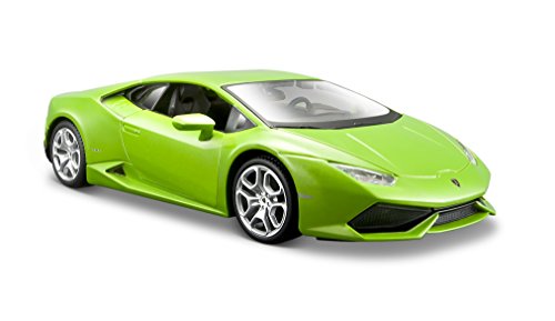 Tobar 1:24 Scale Lamborghini Huracan Model Car, 1 piece (Assorted colors), Green / Yellow