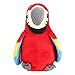Biitfuu Parrot électrique Parlant Oiseau en Peluche répète ce Que Vous Dites Dessin animé Mignon Jouet sonore Enregistrement Jouet éducatif pour Enfants(Rouge)