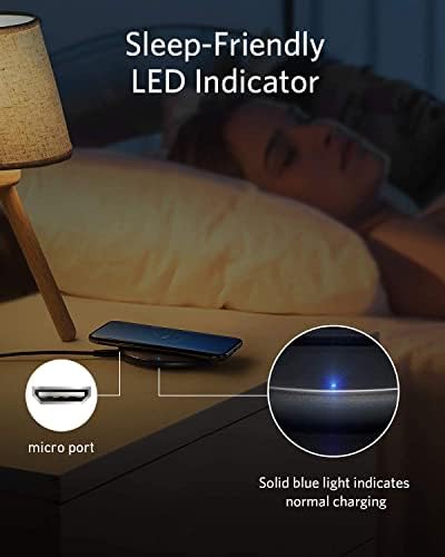 Anker A2503 PowerWave Bezprzewodowa Ładowarka, Czarny
