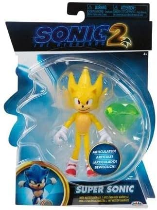 Sonic the Hedgehog 2 The Movie 4" Articulated Action Figure Collection (Sonic)