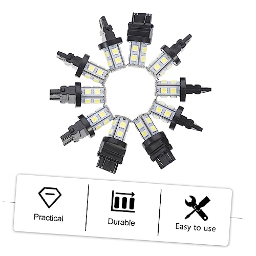BUGUUYO 10Pcs Faróis Luz De Ré Com Luzes Modificadas Do Veículo Por Sua Vez Luz De Mudança De Direçã