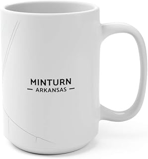 Hometown Bias Minturn, Arkansas AR Map Mug (15 oz)