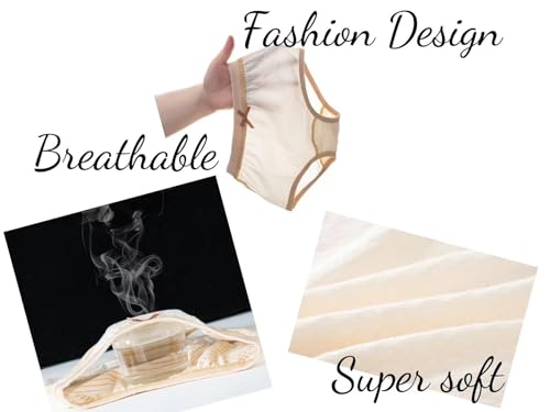 GZMM Girls Underwear Organic Cotton Panties Toddler Kids Briefs2