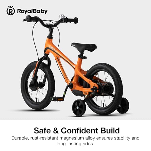 Image of RoyalBaby Kids Bike Lightweight Magnesium Alloy, 14 16 18 Inch Children's Bicycle for Boys Girls Ages 3-9