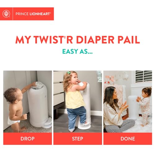 image for Prince Lionheart MY TWIST’R™ Diaper Disposal System | Outsmart Odo