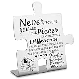 Behavior Therapist Puzzle Plaque