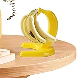 Bananenhalter – Bananen-Ständer | Bananas Hanger | Obstständer für Küchentheke | Bananas Display Stands Rack | Aufbewahrungsbügel für Obst in Lebensmittelqualität nützlich für