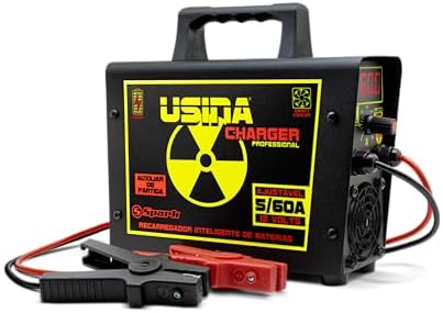 Usina Charger Carregador Inteligente de Baterias 12V 60A Bivolt