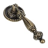 Alliage de zinc durable : fabriquée en alliage de zinc, cette poignée est conçue pour durer, offrant une résistance pour une beauté et une fonctionnalité durables, poignée de traction de style vintage, poignées d'armoire