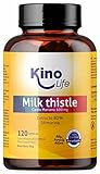 FORMULA PREMIUM: Cardo Mariano (Milk thistle) con 600 mg por cápsula y estandarizado en un 80% de silimarina 480 mg. La silimarina protege el hígado al actuar como un antioxidante y promover el crecimiento de nuevas células hepáticas. La silimarina también ayuda con la digestión de grasas. Empleado como coadyuvante del hígado graso o esteatosis hepática, por acumulación de triglicéridos y ácidos grasos en el hígado.