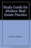 Study Guide for Modern Real Estate Practice 0884627586 Book Cover