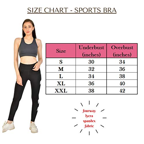 Image of Kopykat Women's Non Padded Wire Free Fourway Karara Lycra Sports Bra