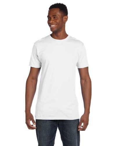 Hanes Nano-T Short Sleeve T-Shirt 4XL White