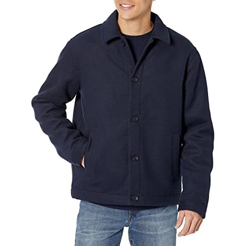 Amazon Essentials Men’s Wool Blend Bomber Jacket (Available in Big & Tall)