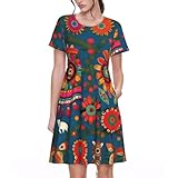 Instructions d'entretien faciles : lavable en machine à l'eau froide, pas de repassage nécessaire, ne pas utiliser d'eau de Javel, et sécher à l'air libre. Le tissu est facile à entretenir, assurant que votre robe reste fraîche et belle.