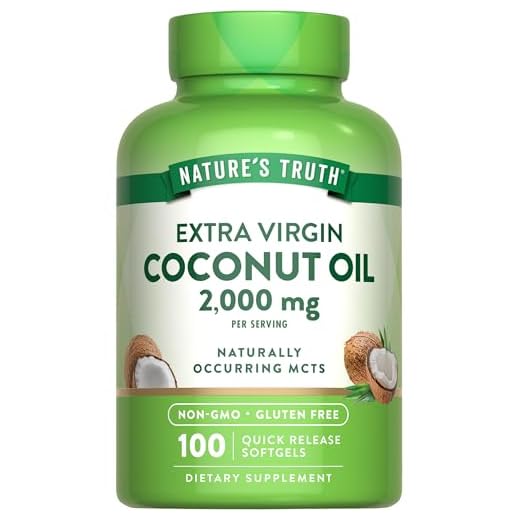 Value 2000mg Coconut Softgel Capsules
