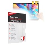 BoxWave Screen Protector Compatible With Wisecoco Portable Monitor (8.9 in) - ClearTouch Anti-Glare ToughShield 9H (2-Pack), Anti-Glare 9H Tough Flexible Film Screen Protector