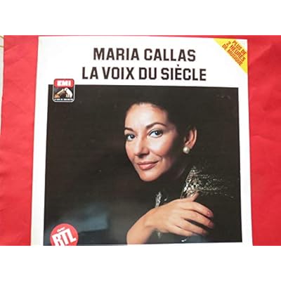 Maria Callas, la voix du si&egrave;cle - Norma - Le Pirate - La traviata - Rigoletto - Carmen - Faust - la Wally - la cenerentola - Gianni Schicchi - la somnanbule - album 2 LP, enregistr&eacute; de 1958 &agrave; 1963