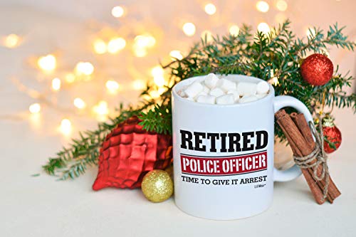Retired Police Officer Gifts Mug Funny Christmas Retiring Retirement Gag Gifts For Women Men Dad Mom Retirement Coffee Mug Gift. Retired Mugs For Coworkers Office & Family. Unique Ideas For Her & Him #TOP1