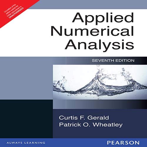 APPLIED NUMERICAL ANALYSIS, 7TH EDITION Gerald Amazon.in Books