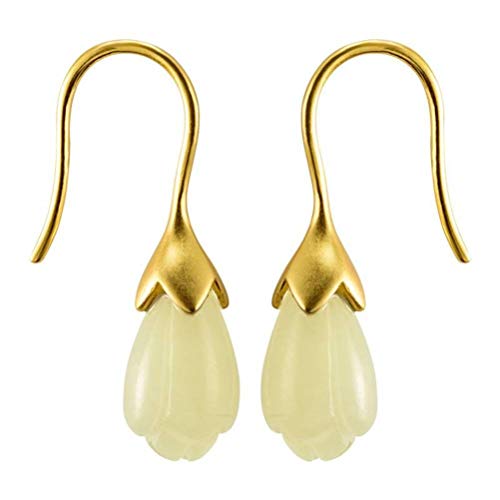 Boucles d'oreilles pour filles et femmes style ethnique en argent S925 à offrir