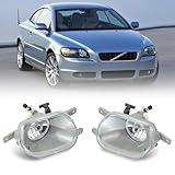 GolAscen 2 PCS Car Fog Light Lamp Driver Side OR Passenger Side Compatible with Volvo XC90 Wagon 2002-2013 31111182 (Left)/ 31111183 (Right)