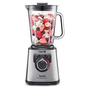 Tefal Perfectmix+ High speed Blender, smoothies, 2L, Powelix-technologie, 1200W, 3 automatische programma’s, grote glazen kan, snelheidsregelaar, Air Cooling systeem, BL811D38