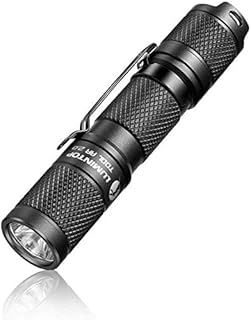 LUMINTOP Tool AA 2.0 LED Torch, Super Bright 650 Lumens, Pocket-Sized Keyring Torch, 5 Modes with Mode Memory, IP68 Waterproof, Powered by One AA or 14500, for Camping Hiking Emergency