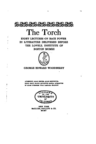 The Torch, Eight Lectures on Race Power in Literature