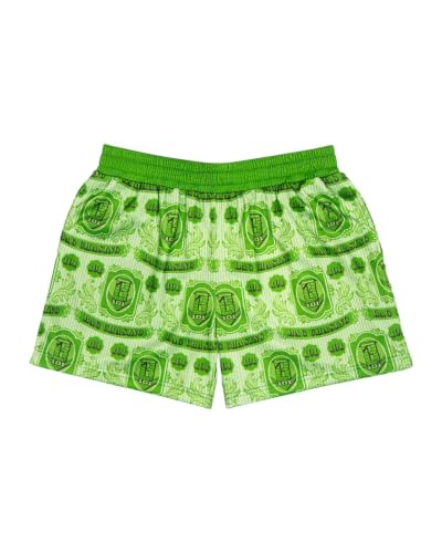 Baseball Lifestyle 101 Bag Chaser Youth Mesh Shorts Green 5 in Inseam Side Pockets Elastic Waist Size YL