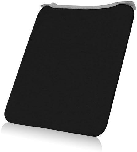 BoxWave Case Compatible with RugGear RG930i - SlipSuit, Soft Slim Neoprene Pouch Protective Case Cover - Jet Black