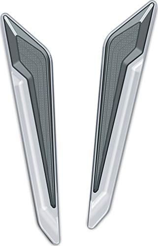 Kuryakyn 3252 Motorcycle Lighting Accessory: Omni LED Running Light/Turn Signal Fork Inserts for Honda Gold Wing 2018-20, 1 Pair, Chrome