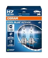 Osram COOL BLUE INTENSE H7, +100% mehr Helligkeit, bis zu 5.000K, Halogen-Scheinwerferlampe, LED-Look, Duo Box (2 Lampen) – Ansicht 2