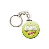 Porte Clés Chaînette 3,8 centimètres Auxiliaire de Puériculture qui déchire Idée Cadeau Accessoire Anniversaire Noël Remerciement Médical Hôpital Enfant