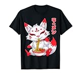 Kawaii Ramen Kitsune para cualquier persona que ama los fideos Ramen y la comida japonesa temática de anime. Cuenta con un bonito cuenco de fideos Ramen Kitsune.