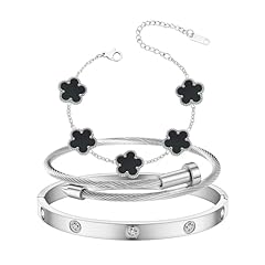 Silver 3pcs-B Large 7"