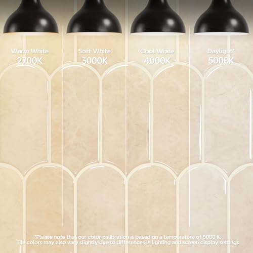 Vamos Tile Upgraded Thicker Design Peel and Stick Backsplash Tile, 10-Sheet Pinkish Beige Marble with Beige Grout Self Adhesive Vinyl Wall Tiles, Stick on Backsplash for Kitchen, Bathroom,RV,Pantry by Vamos Tile - Image 5