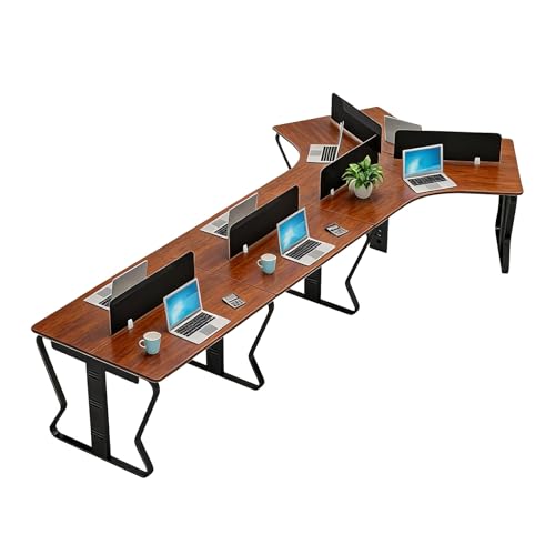 最後の1台】木目調 曲線デザイン 事務机120cm 最後の1台】木目