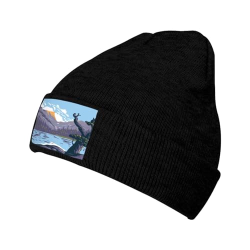 Rocky Lake Beanie - Winter Knit Ski Cap for Men & Women