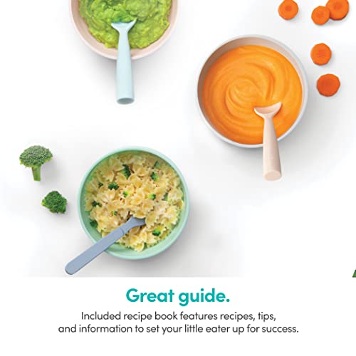 NutriBullet NBY-50100 Baby Complete Food-Making System, 32-Oz, White, Blue, Clear - Thumbnail 6