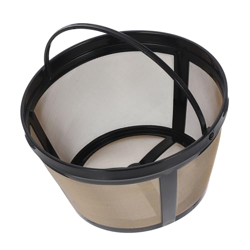 QUMIIRITY Filtre À Café Réutilisable Panier Rond Permanent Avec Poignée Compatible Machine À Café Espresso Pour Usage Domestique Et Bureau