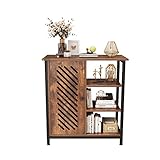 Storage Cabinet, Floor Standing Cabinet, Industrial Storage Cabinet, Cupboard, 3 Open Shelves and Cl