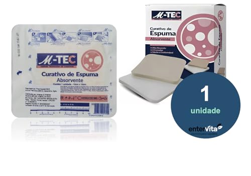 KIT - Curativo De Espuma Absorvente Silicone Sem Borda 10x10 (01)