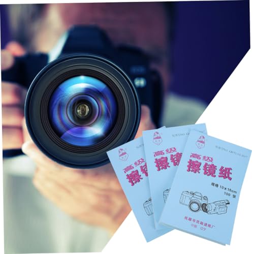 ELAYARD 400枚 素材使用 顕微鏡 カメラレンズ用プロ仕様クリーニングペーパー 入り 無塵 設計 携帯便利で埃除去に