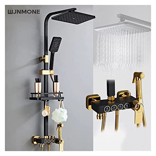 Ensemble de douche salle bains complet avec mitigeur pluie