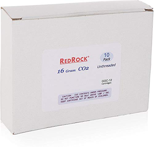 RedRock 16 Gram CO2 Gallo Gun Cartridges - 10 Pack