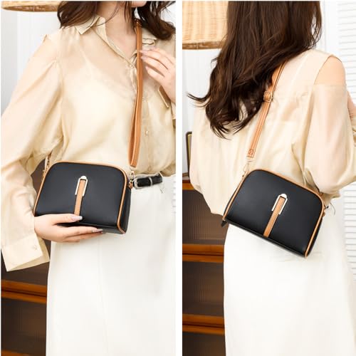 Crossbody Purse for Women, Leather Crossbody Bags Shoulder Bags Purses for Women2